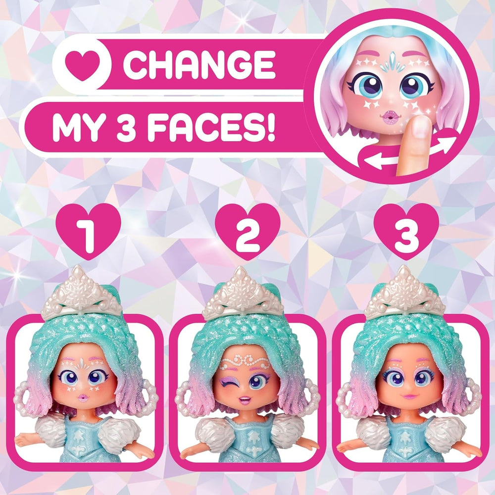 Serie Princess, Crystal Dream – Sammelpuppe aus der Princess-Serie. Enthält Puppe, Set aus Kleidung und Schuhen mit Prinzessinnen-Thema, Zubehör und Haustier. 1 Puppe, 3 Verschiedene