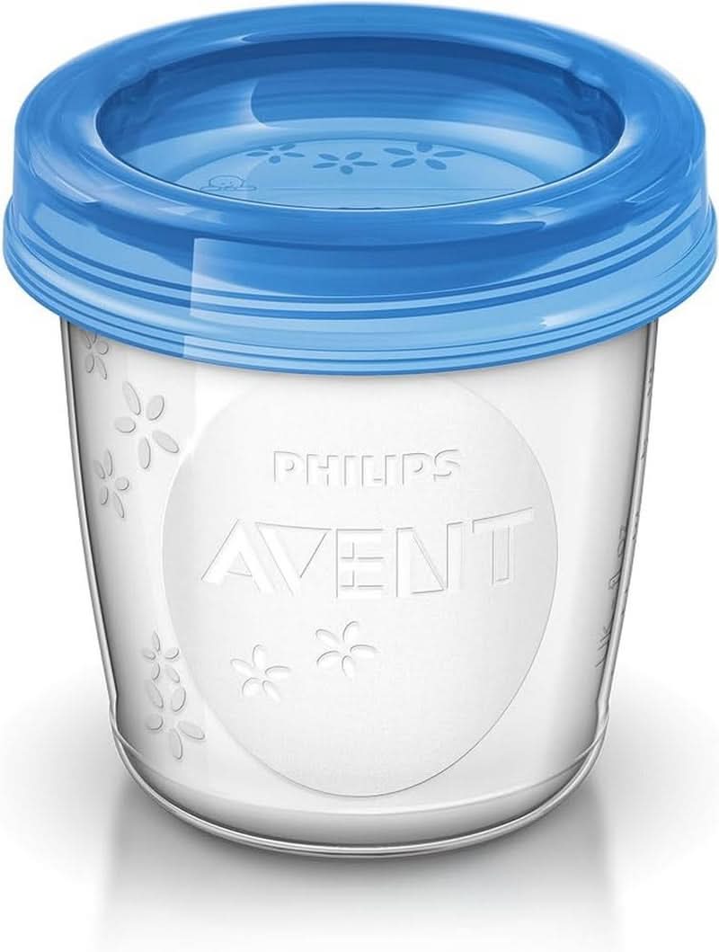 Philips Avent Austellungssystem Für Muttermilch, Becher Inklusive Deckel, Adaptateur (Modèle SCF618/10) Accessoires Alimentation et allaitement Bebe Naty Shop