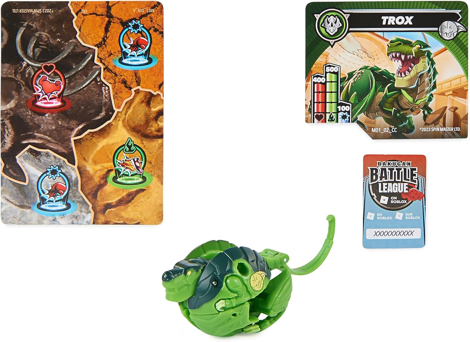Bakugan 3.0 Core Ball 1-Pack, figurine personnalisable avec carte de personnage à collectionner, diverses variantes, à partir de 6 ans Figurines Naty Shop