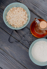 Dalia - Farine d'avoine entière bio 500g | Sans gluten | Riche en fibres et protéines Origine : Italie | Pour le pain, les gâteaux, le porridge et les recettes fitness | Qualité supérieure