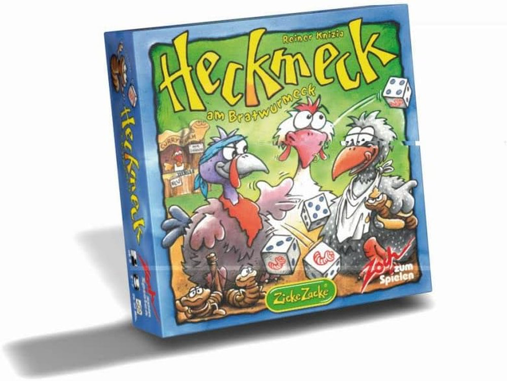 Zoch 601125200 – Heckmeck am Bratwurmeck – le jeu de dés turbulent dans le cadre de poulet populaire pour les oiseaux intelligents qui ont senti le ver bratwurmeck, à partir de 8 ans