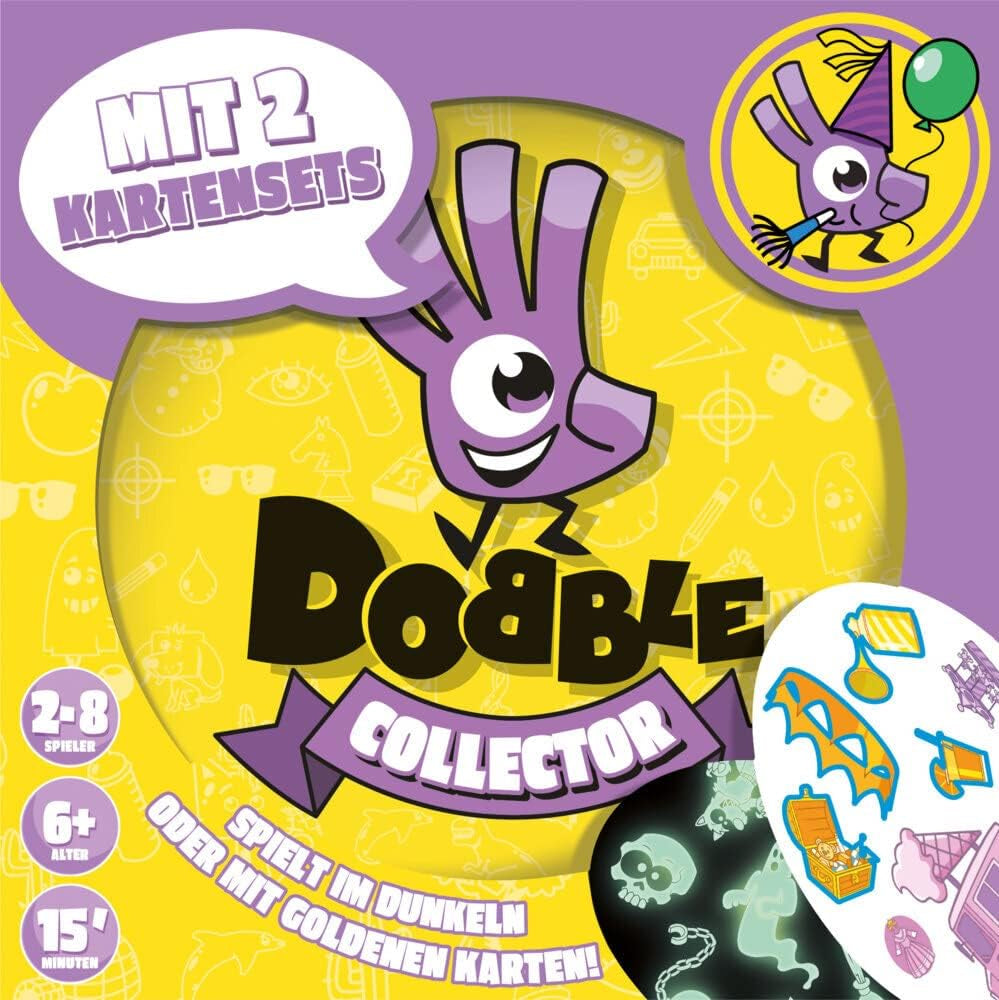 Dobble Bundesliga, jeu familial, jeu de cartes, 2-8 joueurs, à partir de 6 ans, 15 minutes, allemand
