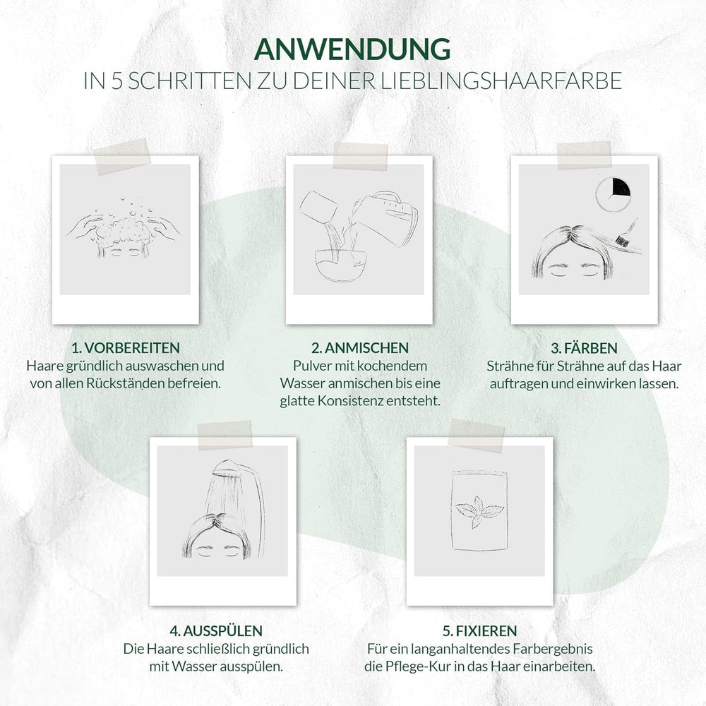 LOGONA Natural Cosmetics Teinture capillaire nourrissante à base de plantes, teinture capillaire végétalienne en poudre de henné biologique pour une couleur et une brillance intenses, teinture capillaire à base de plantes en blond cuivré (blond), 1 x 100 g de teinture capillaire Naty Shop