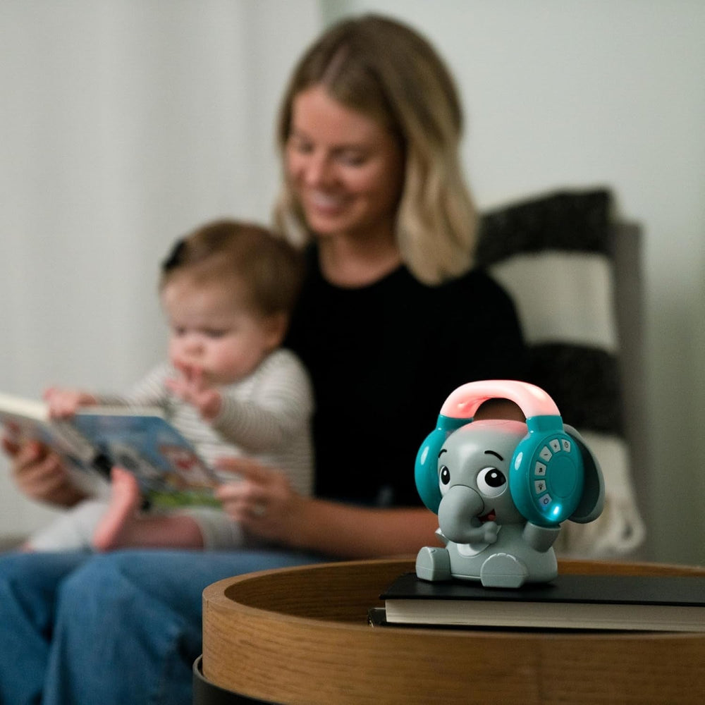 Machine à son Bluetooth Baby Einstein Earl l'éléphant, système musical + veilleuse, jouets bébé à tout-petit Bebe Naty Shop