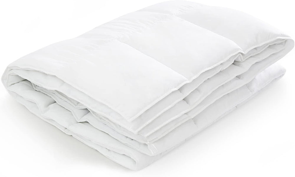 Couette 220X240 Cm Couette été Couette Oekotex 100 microfibre lavable blanc Couettes et couettes Naty Shop