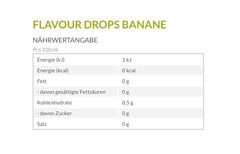 Gouttes aromatisées Borchers, Banane, 30 millilitres Arômes Naty Shop