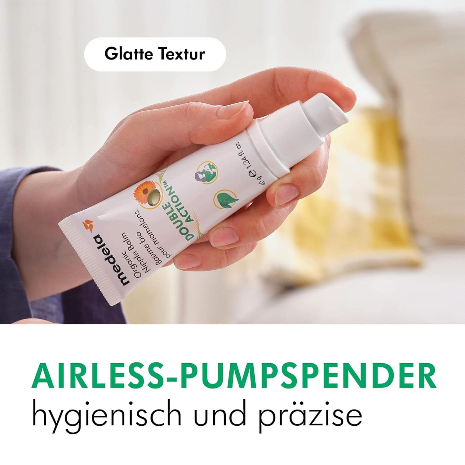 Medela Bio-Brustwarzenbalsm – Beruhigend Und Pflegend Für Stillende Mütter – Hergestellt Aus Naturichen, Sicheren Inhaltsstoffen – Linderung Bei Beanspruchten Brustwarzen – Essentiels du post-partum 40 G Accessoires Alimentation et allaitement Baby Naty Shop