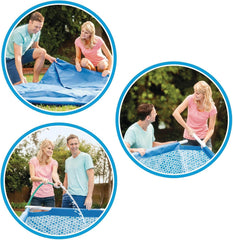 Piscină Intex cu cadru metalic - Piscină supraterană - Albastră - Ø 305 x 76 cm