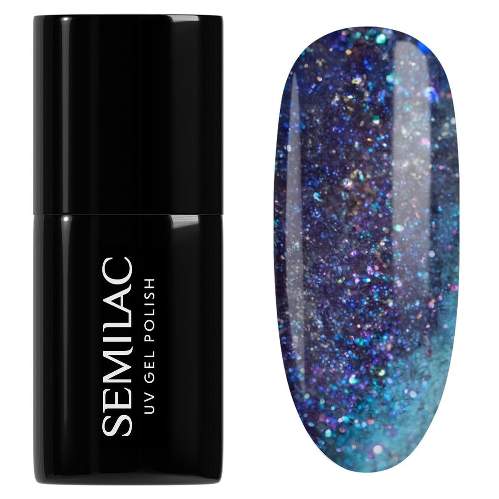 Vernis à ongles UV Semilac 825 Cyber ​​​​Violet 7 ml