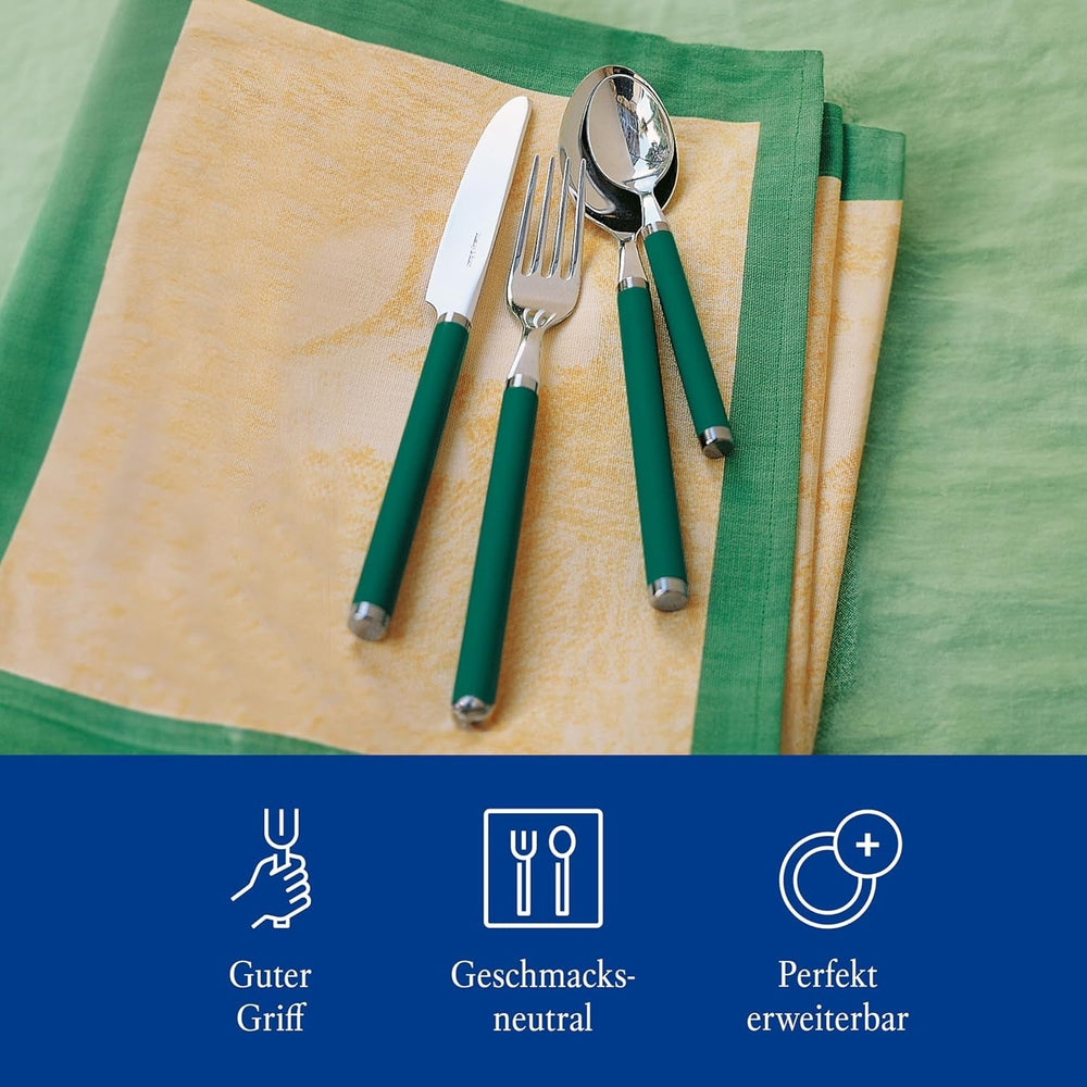 Villeroy & Boch - Ménagère Play! Jardin Vert, 30 pièces Cuisine Naty Shop