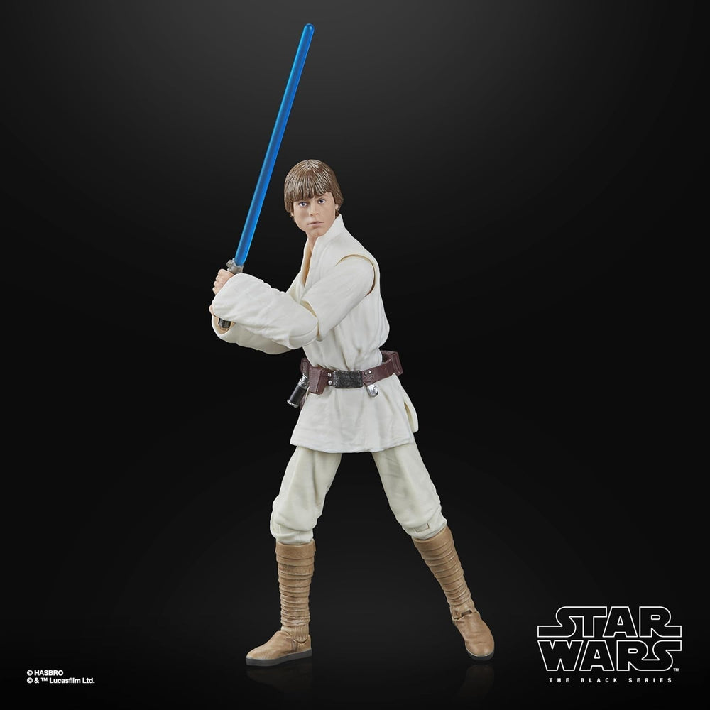Star Wars The Black Series Luke Skywalker, Star Wars : Un Nouvel Espoir Action Figure (15 cm) Figurines à collectionner Naty Shop