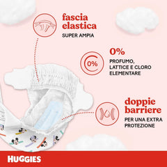 Couches Huggies Ultra Comfort, taille 3 (4-9 kg), design Disney, 168 pièces