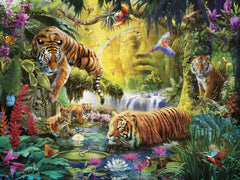 Ravensburger Puzzle 12000696 - Idylle au bord de l'eau - Puzzle de 1500 pièces pour adultes et enfants de plus de 14 ans, puzzle à motif de tigre Puzzle Naty Shop New Design