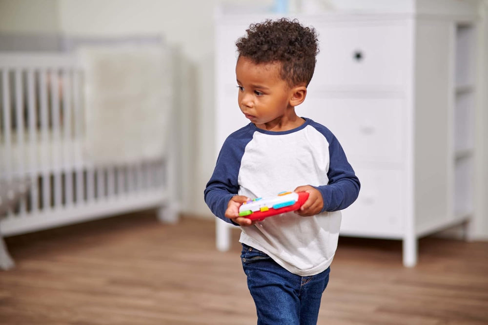 Simba 104010017 - Manette de jeu ABC, jouet pour bébé, sons d'animaux, chansons, plus de 20 sons, à partir de 12 mois, motricité, console de jeu, jouet pour tout-petit, Play Phone Bebe Toys Naty Shop