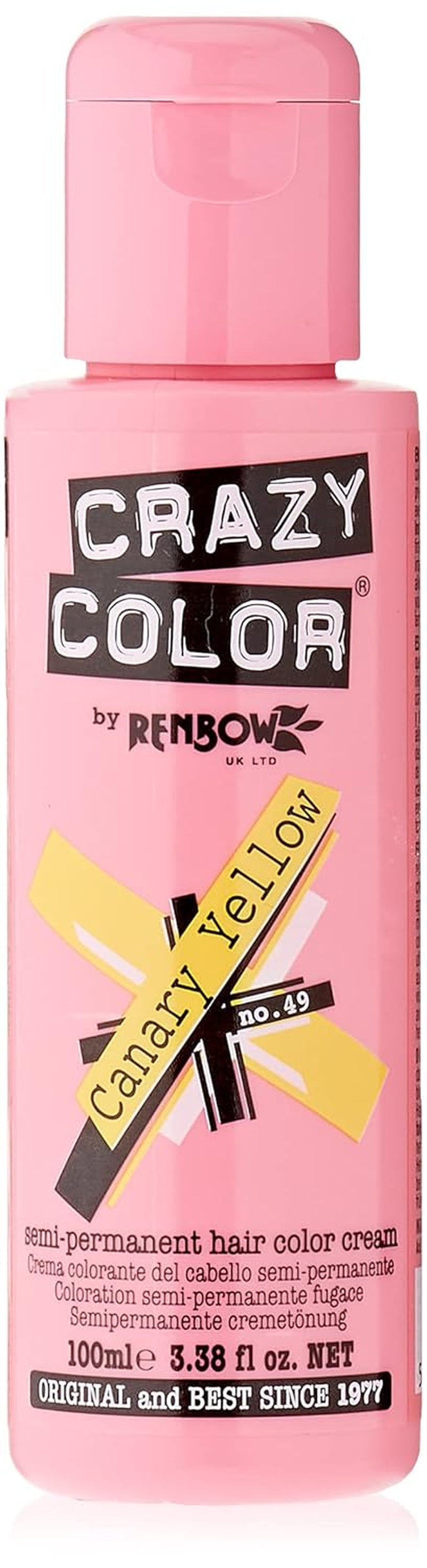 Crème colorante semi-permanente UV GO TOXIC, 100 ml (1 paquet)