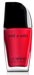 Wet n Wild, ojă Wild Shine, fără formaldehidă, toluen și ftalați, formulă de lungă durată care se usucă rapid, Gata de Cerere în Matriță