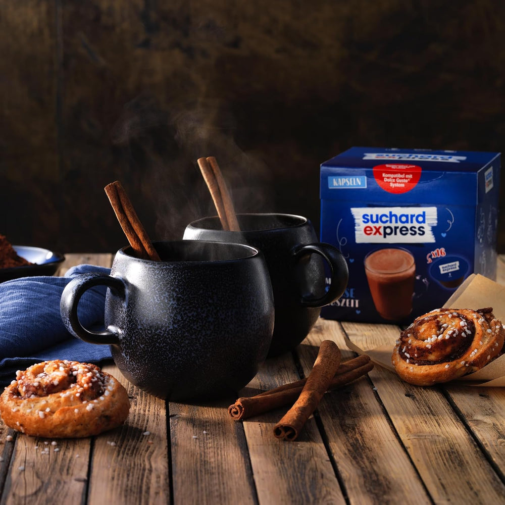 Suchard Express Kakao Capsules pour Dolce Gusto, 3x 16 Capsules, compatibles avec Machine Nescafé Dolce Gusto, Cremige Trinkschokolade