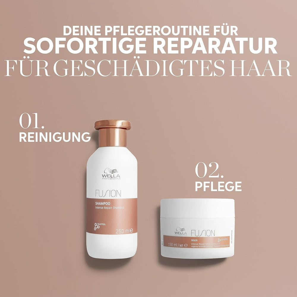 Wella Professionals Fusion Intense Repair - Soin professionnel pour cheveux abîmés Wella Douche et Bain