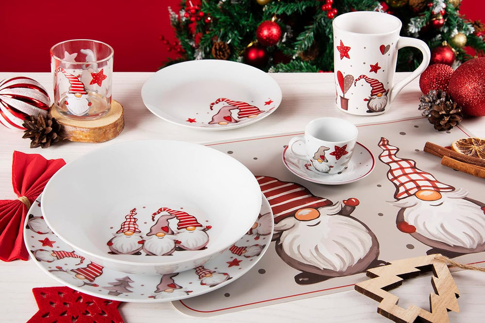 Ensemble de couverts Excelsa Gnomo avec 18 pièces