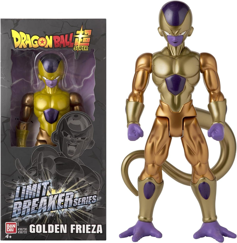 BANDAI - Dragon Ball Super - Golden Frieza - Figurine Limit Breaker 30 cm - Licence Officielle Dragon Ball - Grande Figurine Articulée Frieza - Figurine Frieza - Jouet Pour Enfants 4+ Ans - 36733 Figurines Naty Shop Golden Freezer