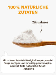 Kotanyi Gourmet Zitrusfaser | pflanzlicher Texturgeber, Alternative zu Mehl und Stärke, ca. 120 g, 400 ml