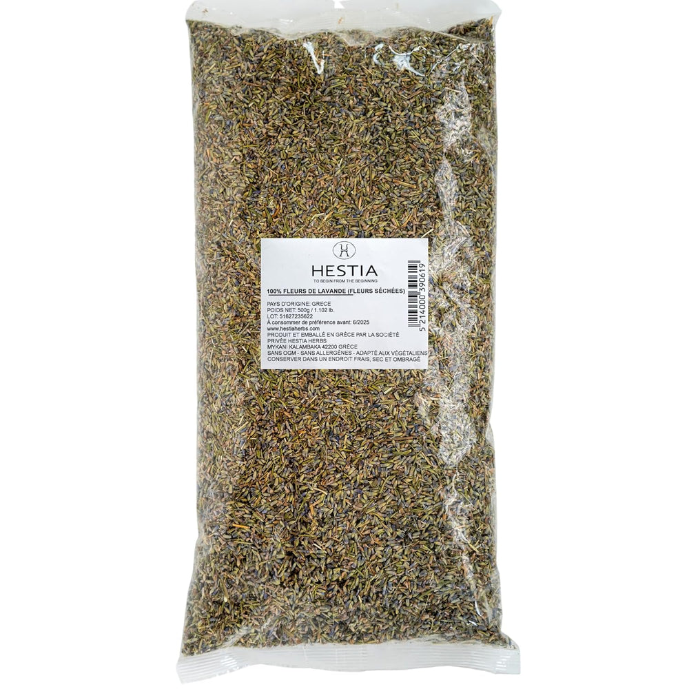 Hestia Herbs Griechischer getrechtenter Origan 500 g, sans allergènes – végétalien – sans GVO