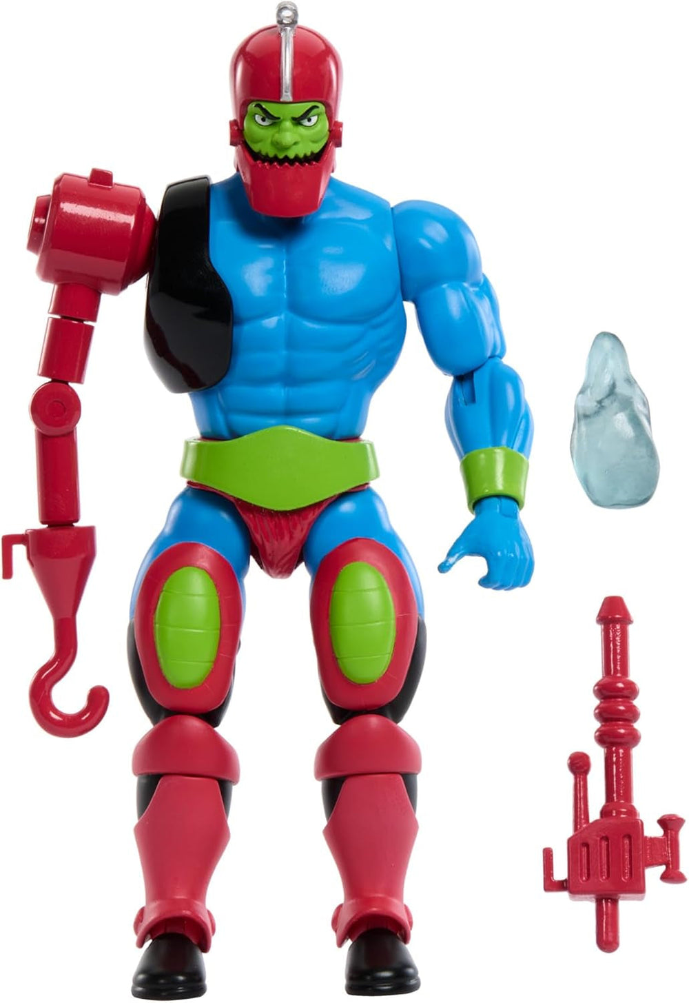 Figurine à collectionner Masters of the Universe Origins, Trap Jaw, env. Grand jouet de méchant MOTU populaire de 14 cm avec 16 articulations mobiles et accessoires, HYD41, figurines d'action [multicolores] Naty Shop Titre par défaut