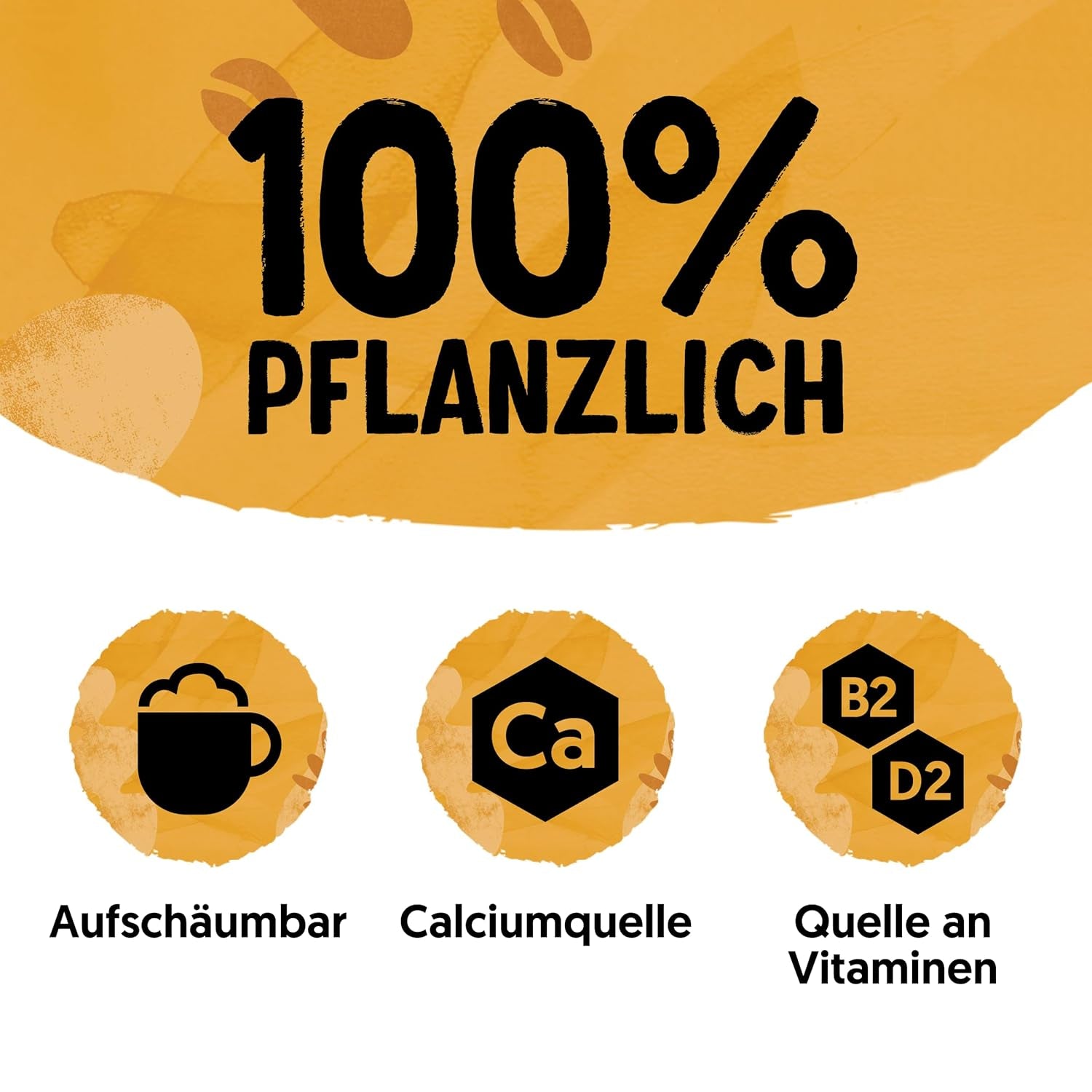 Alpro Barista Vanille – Zum Aufschäumen – Von Natur aus laktosefrei – Riche en substances de ballast, calcium et vitamines – 8 x 750 ml – Haltbar