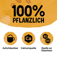 Alpro Barista Vanille – Zum Aufschäumen – Von Natur aus laktosefrei – Riche en substances de ballast, calcium et vitamines – 8 x 750 ml – Haltbar