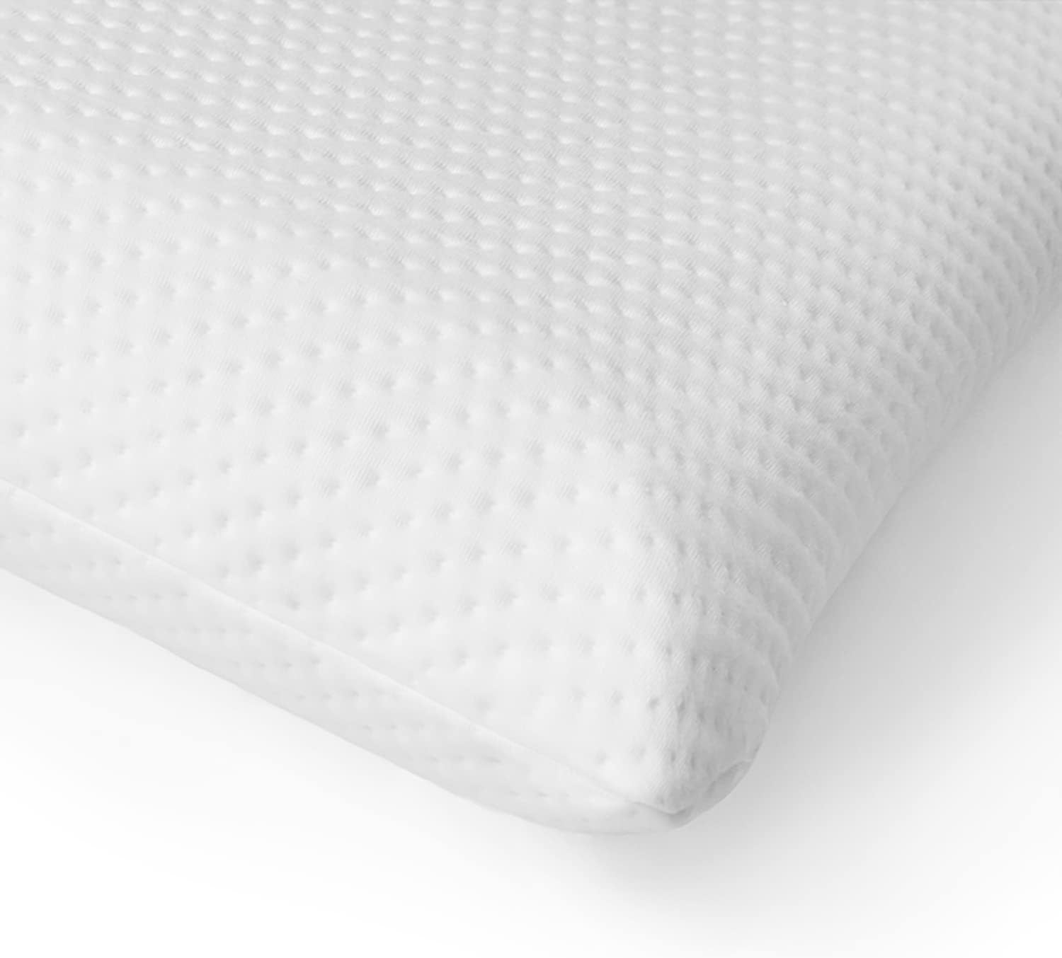 Mister Sandman Pernă ergonomică 40X80, pernă pentru gât cu față de pernă Aloe Vera, pernă Visco perfect potrivită pentru cei care dorm abdominal, cei care dorm pe spate și cei care dorm lateral, pernă cu spumă de memorie Perne ortopedice cervicale Naty Shop Husă confort