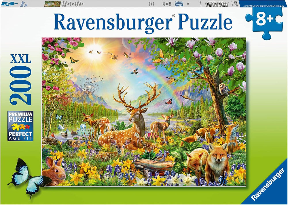 Ravensburger Puzzle pour enfants – 13352 Famille de cerfs gracieux – Puzzle 200 pièces pour 8 ans et plus Puzzle Naty Shop Titre par défaut