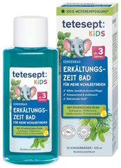 Tetesept Kids Cold Time Bath - Additif de bain pour enfants pour la saison froide aux 4 huiles essentielles, relaxant et réchauffant, 125 ml Naty Shop Default Title