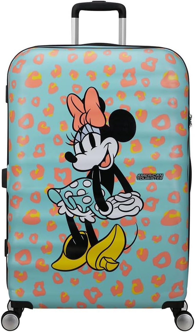 American Tourister Wavebreaker Disney - Spinner S, bagaje pentru copii, 55 cm, 36 L, multicolor (Donald Blue Kiss) Bagaje și echipament de călătorie Naty Shop Multicolor (Minnie Pastel Dots) Spinner L (77 Cm - 96 L) Mat Shell Disney