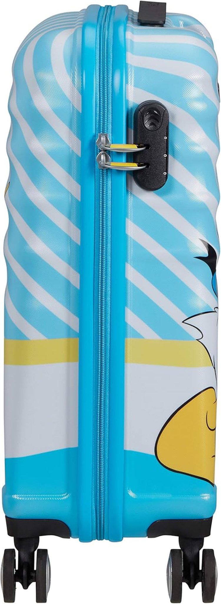 American Tourister Wavebreaker Disney - Spinner S, bagaje pentru copii, 55 cm, 36 L, multicolor (Donald Blue Kiss) Bagaje și echipament de călătorie Naty Shop
