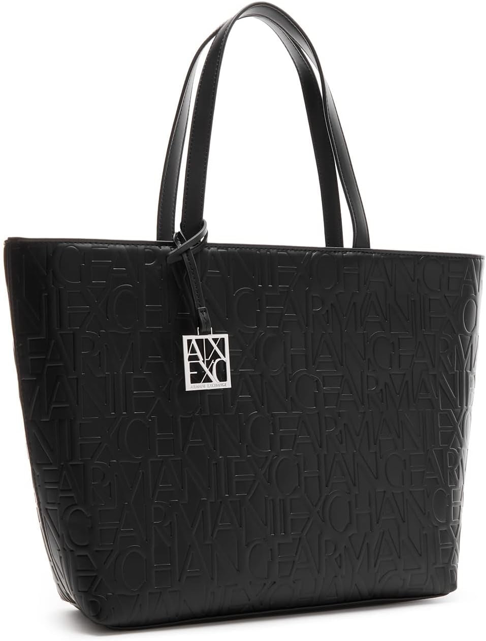 Armani Exchange Liz - Open Medium Shopping, Sac à main femme, Nero Noir, 28x11x40 cm (L x H D) EU Sacs femme Naty Shop