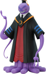 Assassination Classroom Purple Koro Sensei SFC Figurine à collectionner en PVC 7,8 pouces de hauteur Anime et statue à manches Décoration d'intérieur Chambre Bureau Cadeau Statues et sculptures Naty Shop