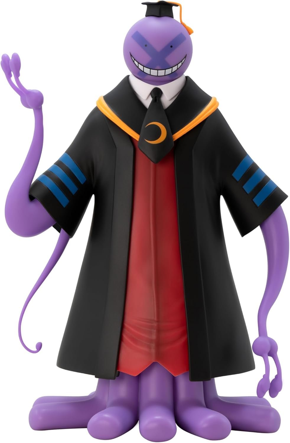 Assassination Classroom Purple Koro Sensei SFC Figurine à collectionner en PVC 7,8 pouces de hauteur Anime et manche Statue Décoration d'intérieur Chambre Bureau Cadeau Statuettes et sculptures Naty Shop Titre par défaut