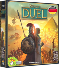 Asmodee 7 Wonders Duel, jeu de base, jeu de connaisseur, jeu de stratégie, 2 joueurs, à partir de 10 ans, 30 minutes, allemand