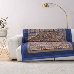 BASSETTI coton à carreaux TORCELLO coloris BLEU FONCÉ B1 taille 135X190 Couettes et couettes Naty Shop