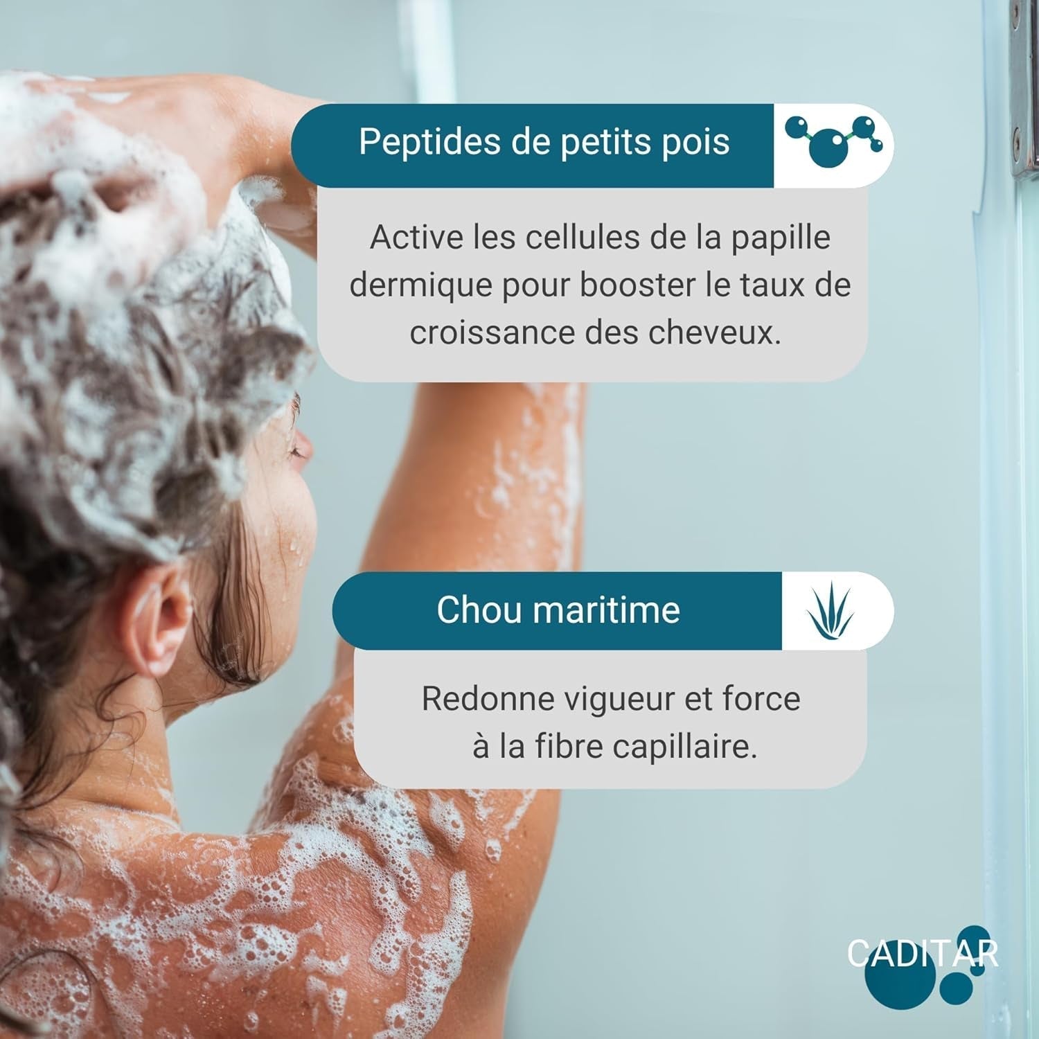 Sérum Caditar contre la chute des cheveux, 100 ml Soins capillaires Naty Shop