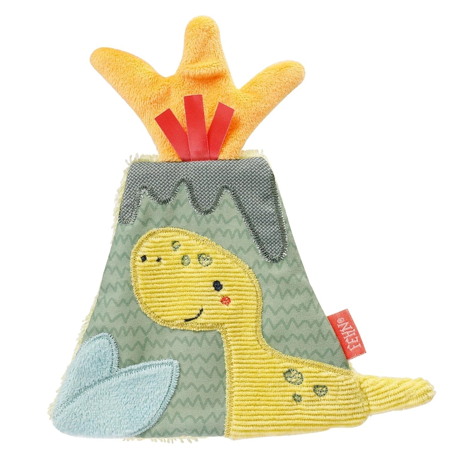 Fehn Poisson crépitant - Jouet à attraper et à jouer pour bébés - Jouet animal à attraper pour bébés - Jouet d'activité motrice et jouet crépitant pour bébés et tout-petits à partir de 0 mois Jouets pour bébés Naty Shop Vulcan