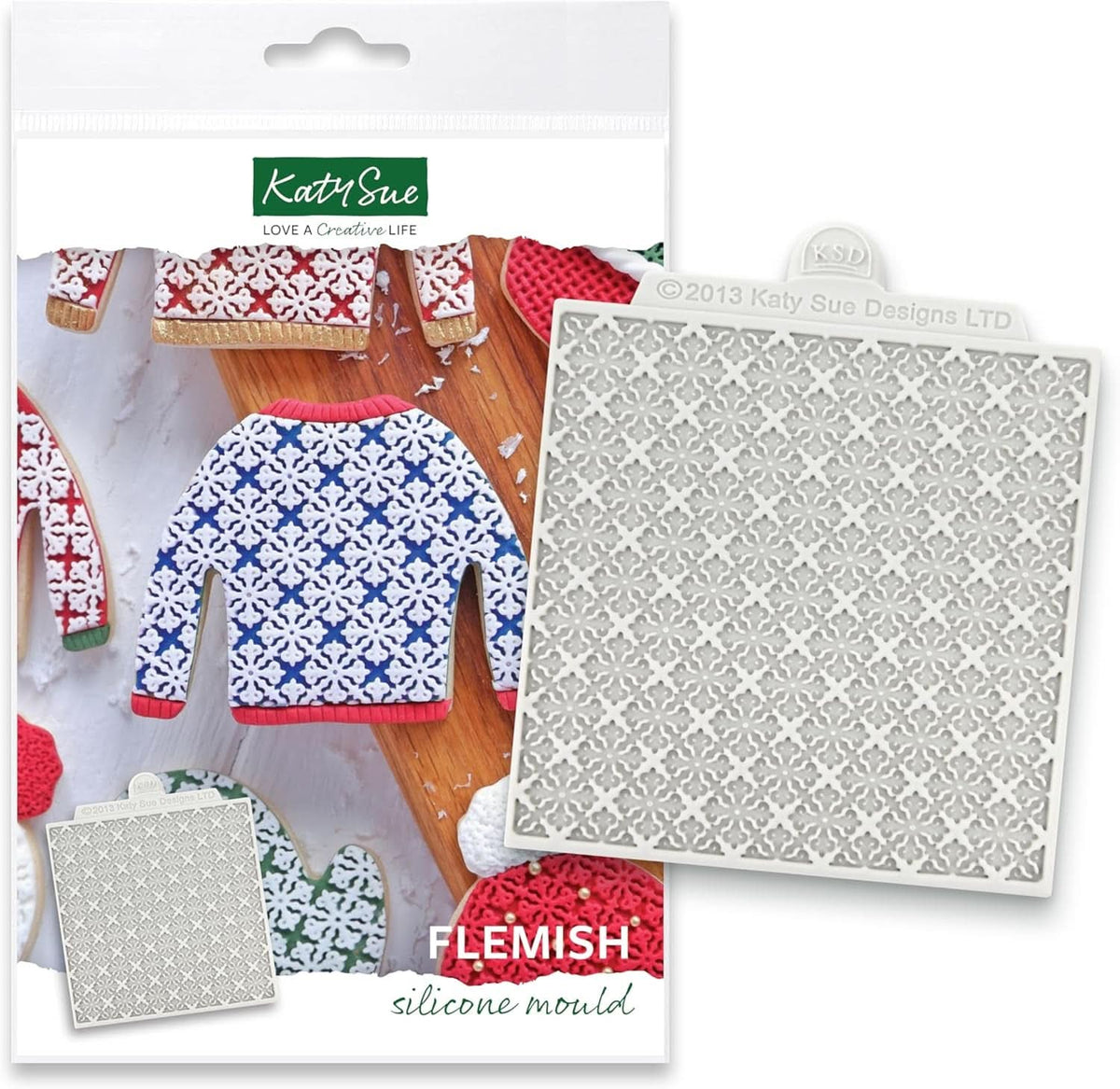 Katy Sue, Moulage Silicone Texture Tricot Cuisine Naty Shop