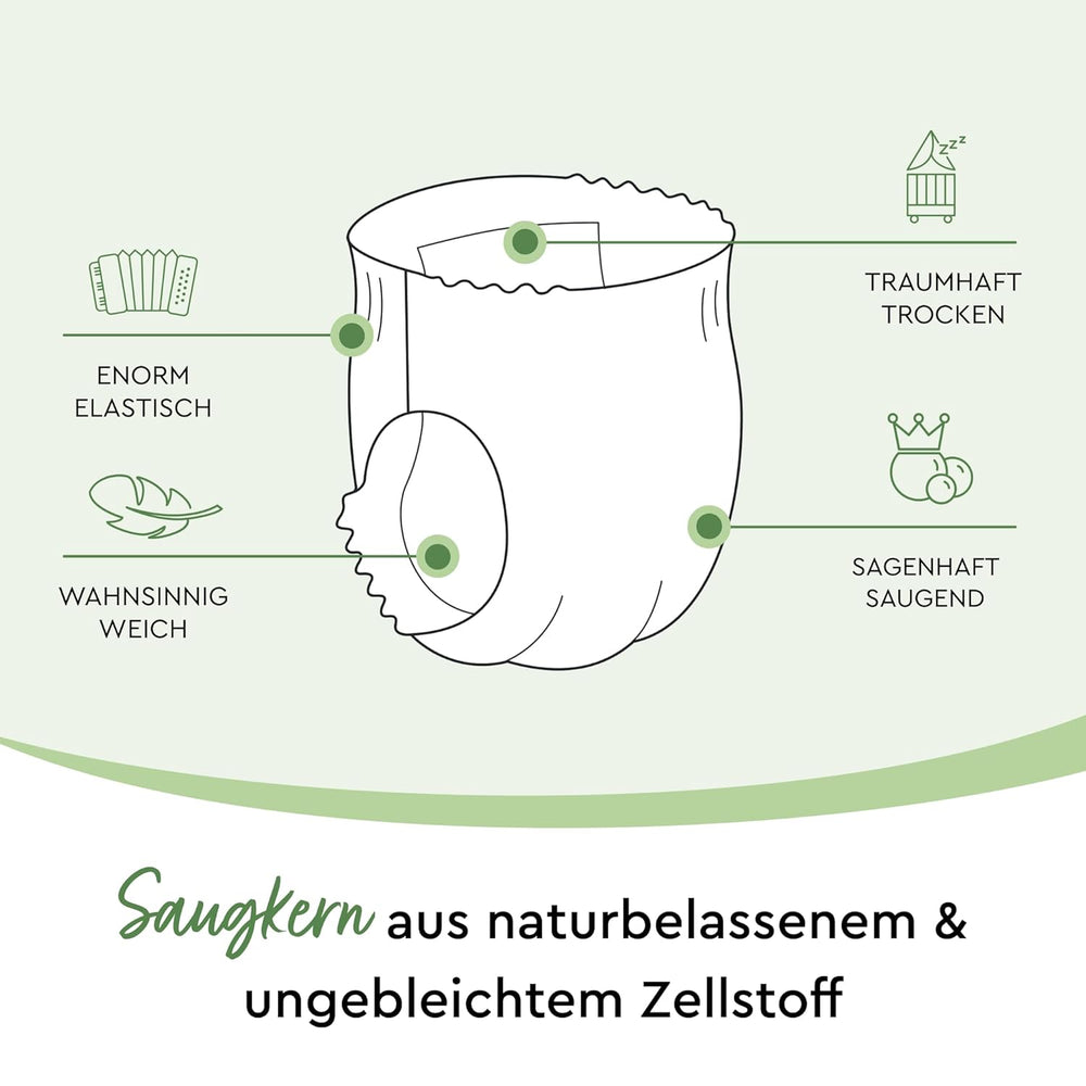 LILLYDOO Eco Pants Taille 7 (17+ kg) Boîte mensuelle (85 pièces)