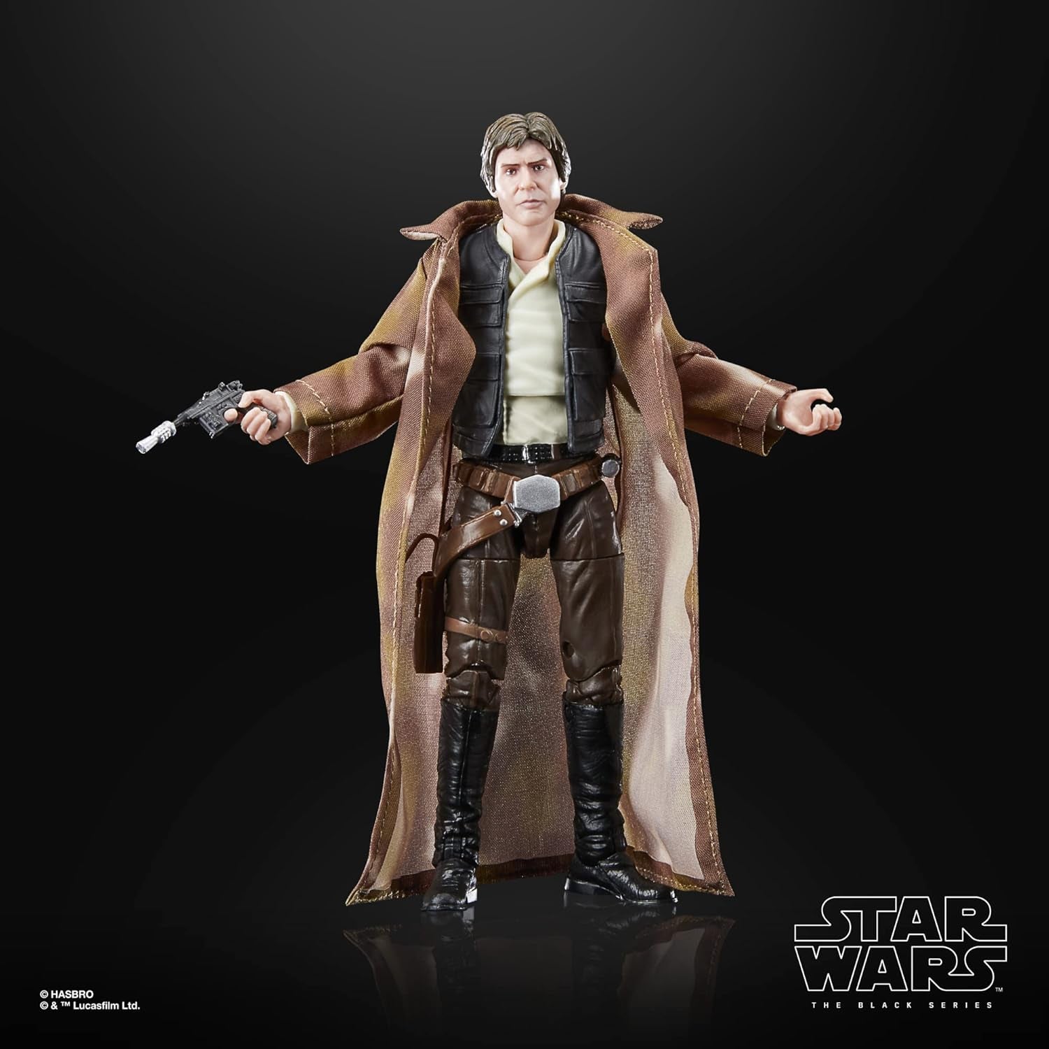 Star Wars Black Series Han Solo, figurine d'action de 15 cm de haut Zu Wars : Le retour du chevalier Jedi Figurines Naty Shop
