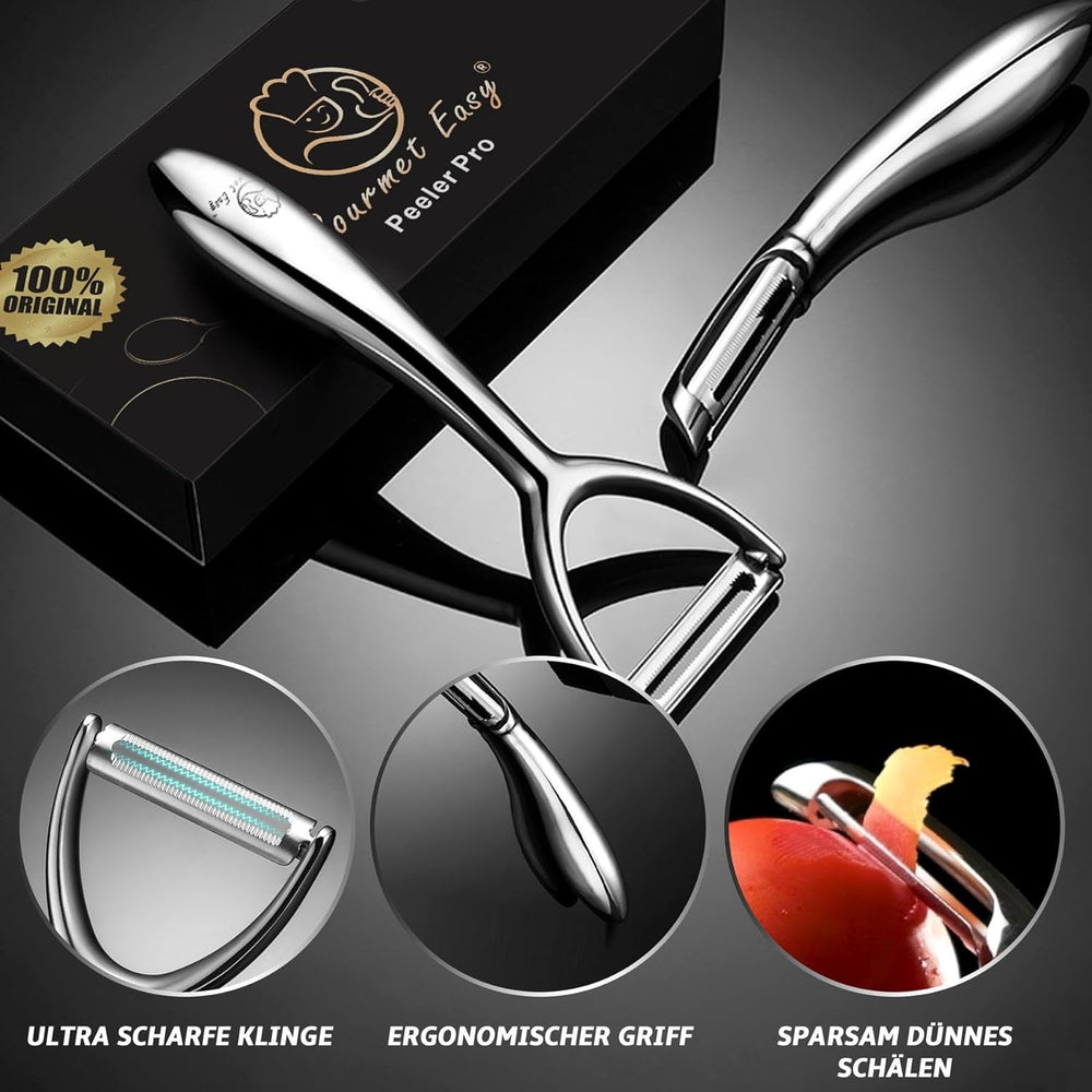 Éplucheur de fruits et légumes en acier inoxydable de qualité supérieure Éplucheur Naty Shop