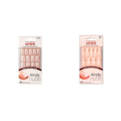 Kiss Nude Nails Cachemire et Nude Nails Ongles étonnants