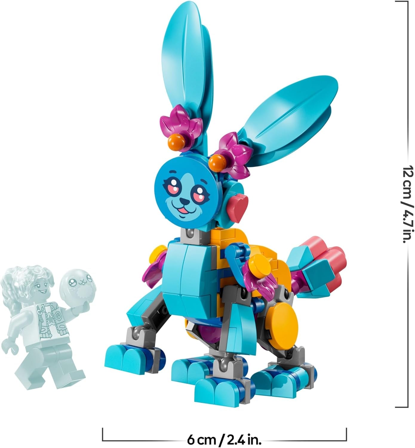 LEGO DREAMZzz Bunchus kreative Tierabenteuer, Spielzeughase für Kinder, 20-in-1 Fantasy-Spielset mit der Minifigur Izzie, Geschenk für Mädchen und Jungen ab 7 Jahren 71488