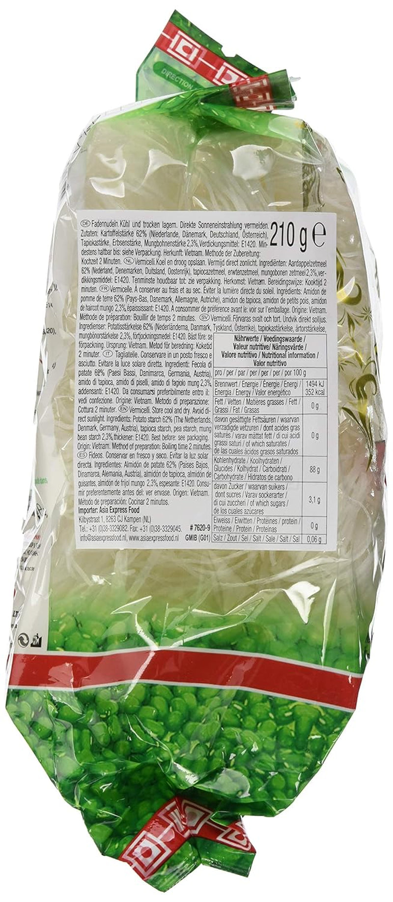 ACECOOK - Vermicelles aux haricots GD - (1 X 210 GR)