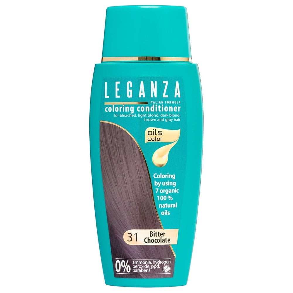 Leganza Baume Naturel Teinture Capillaire Couleur 71 Café Latte | Hair dye without ammonia | Enriched with 7 natural oils | 150 ml Hair dye Naty Shop 31 Bitter chocolate