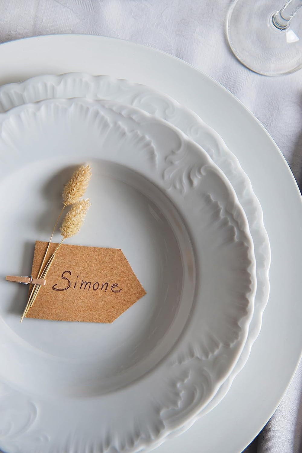 Excelsa Geschirr 18Er Set Blanc Naty Shop